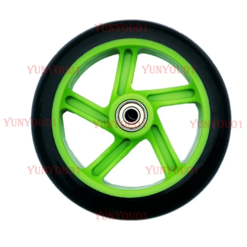 

Детская коляска из говяжьего сухожилия, резиновые 6-дюймовые колеса