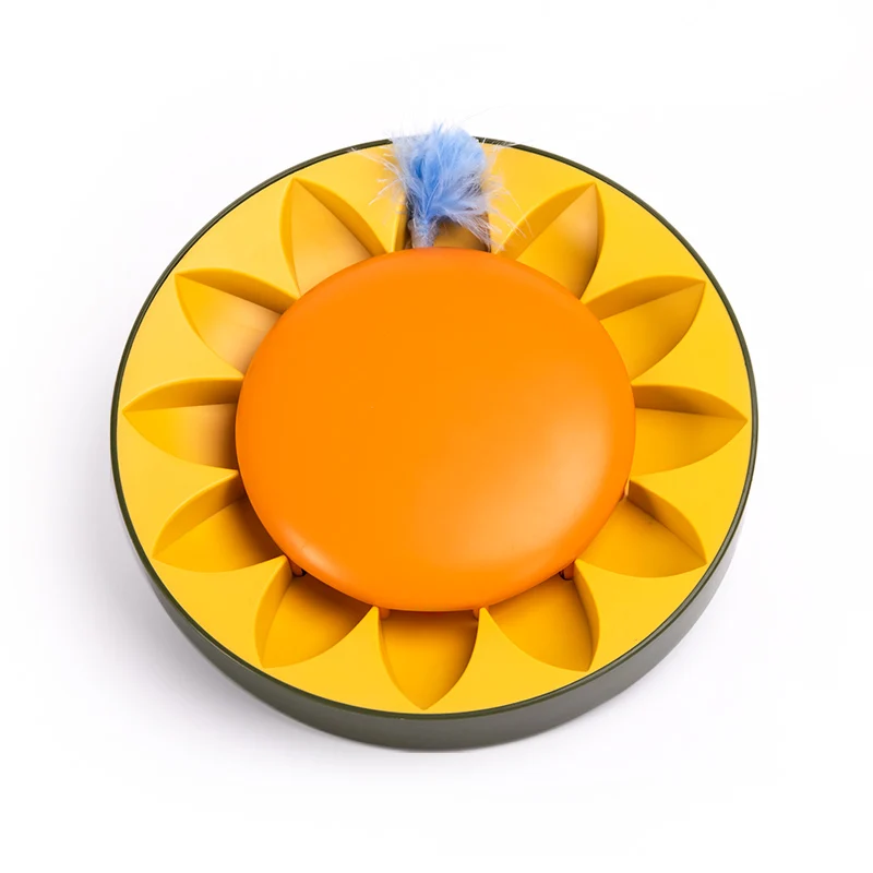 

Pet Supplies USB Cat Toys Hot Air Sunflower Modeling Indoor Cat Interactive Cat Toys