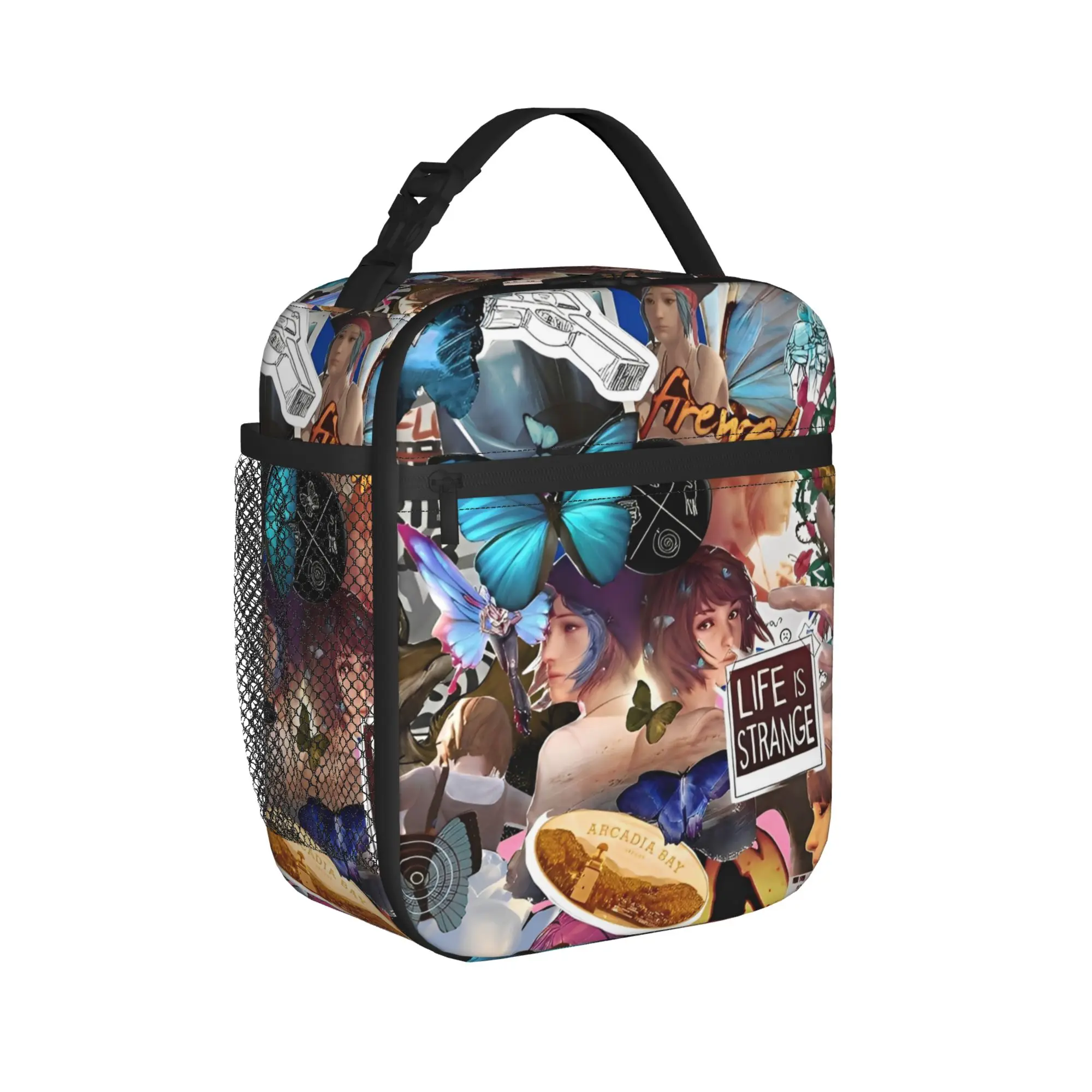 Life is Strange Game Insulated Lunch Bag Thermal Bag Reusable,Meal Container  Large Tote Lunch Box Food Handbags Beach  Outdoor