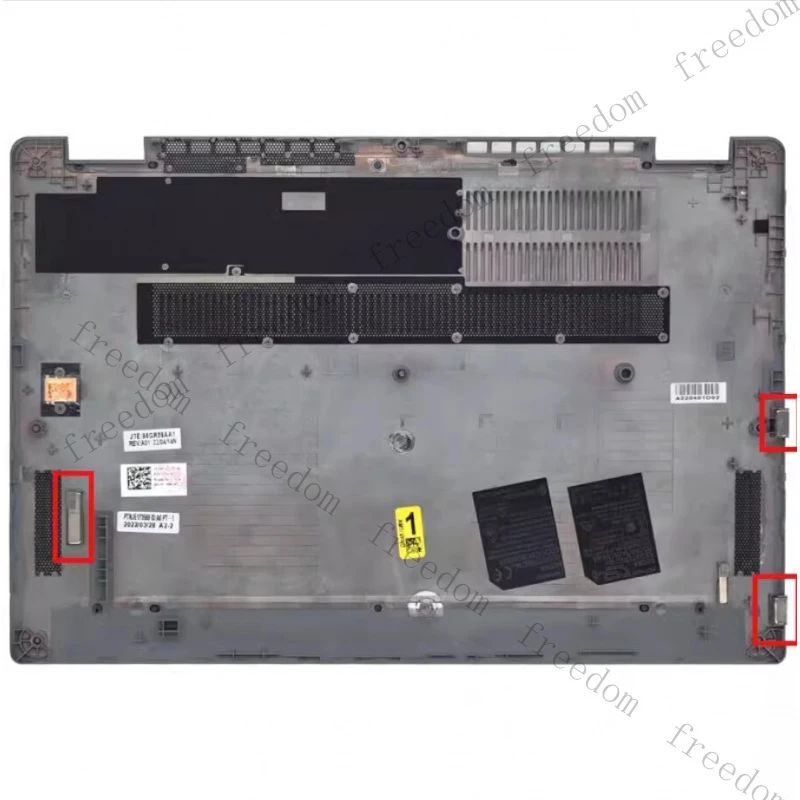 HTS  Genuine New For  Dell Latitude 5320 E5320 Silver-Gray LCD Bottom Case Cover With/Without Magnets 00N78 000N78 98GR5 098GR5