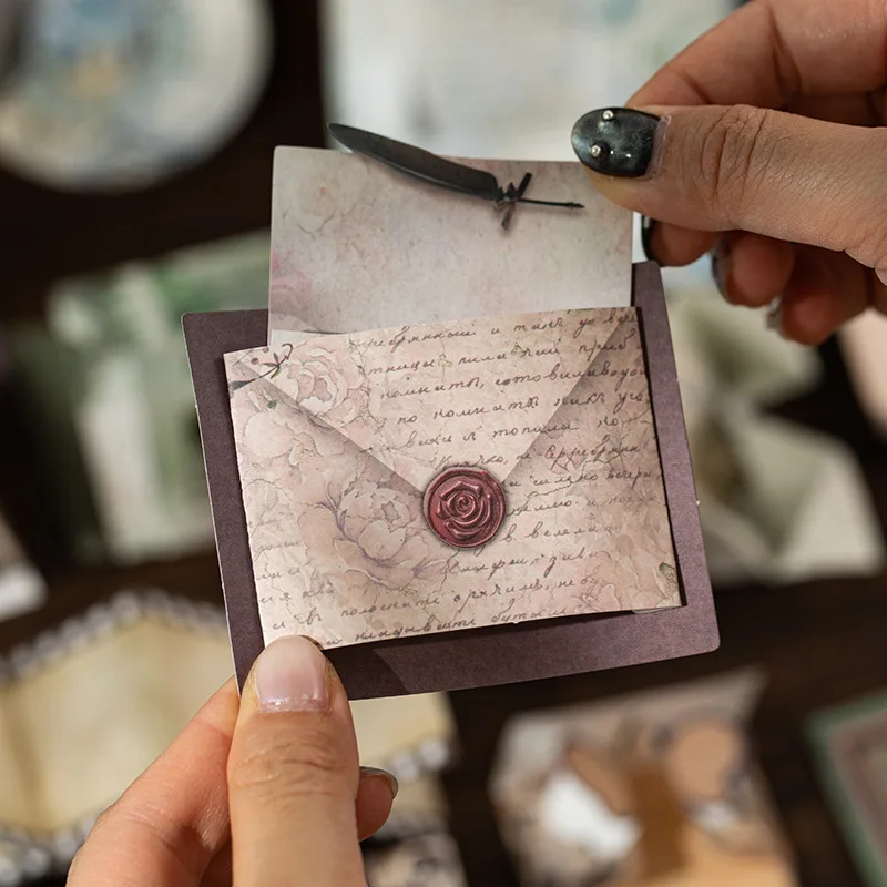 20 vellen Retro Handgemaakte Mechanisme Collectie Boek Gratis Snijden DIY Materiaal Collage Junk Journal Achtergrond Decoratie Papier