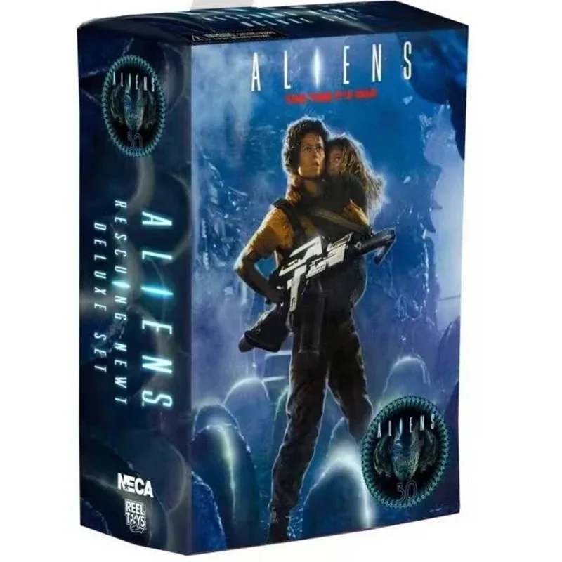 NECA ALIEN 2 LT Ellen Ripley Newt Giger Xenomorph Facehugger Aliens Predator Action Figure Collection Model ToyS Birthday Gifts