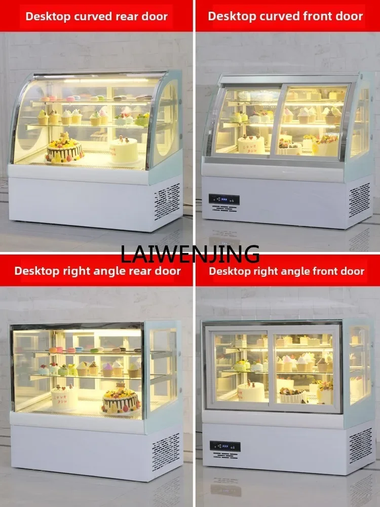 MJY Small Cake Display Cabinet Commercial Dessert Refrigerated Cabinet Cooked Food West Point Air Cooler