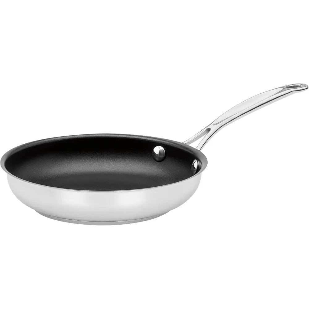 

8 Stainless Steel Nonstick Skillet with PURELYCERAMIC™