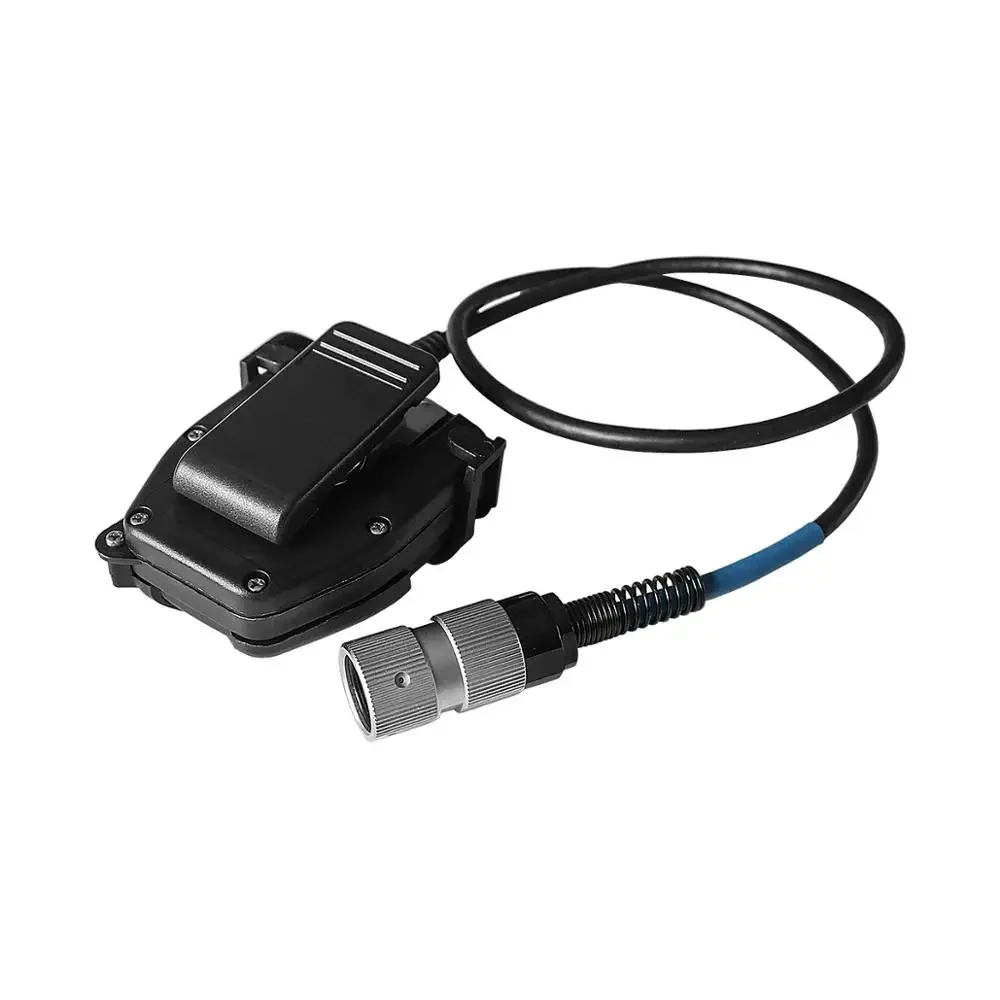 Tactical Headset PRC PTT 6-pin U94 PTT Tactical Headset Intercom Adapter for AN/PRC152 PRC 148 Virtual Case