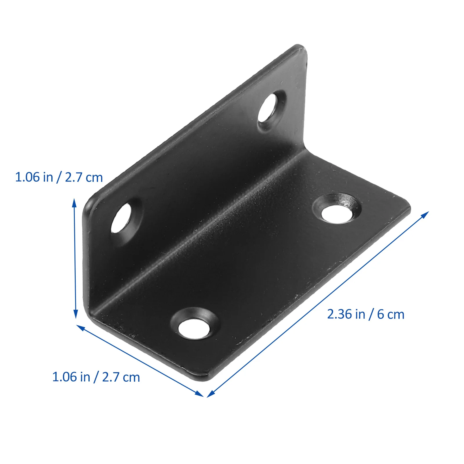 

4pcs Heavy Duty Corner Bracket Stainless Steel 90 Degree Right Angle Brace For Table Top Shelf Support L Shape Joint Fitting