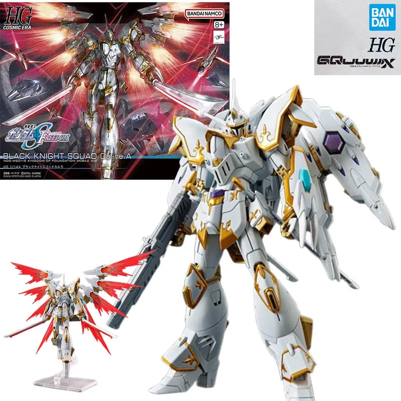 

Bandai Gundam 1/144 HG BLACK KNIGHT SQUAD Anime Model Toys Mobile Suit Robot Model Children's Gift Original Box