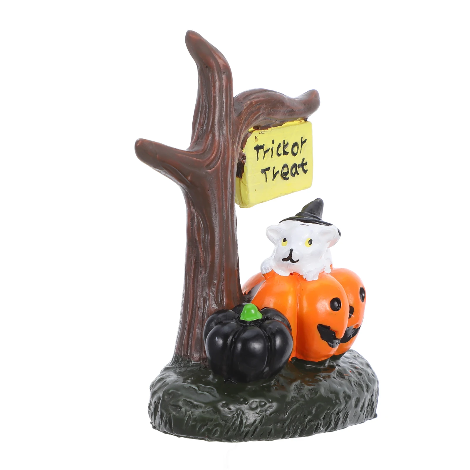

Resin Ornaments Halloween Figures Crafts Miniature Decorations Figurines Home Garden Spooky Atmosphere Material Stable