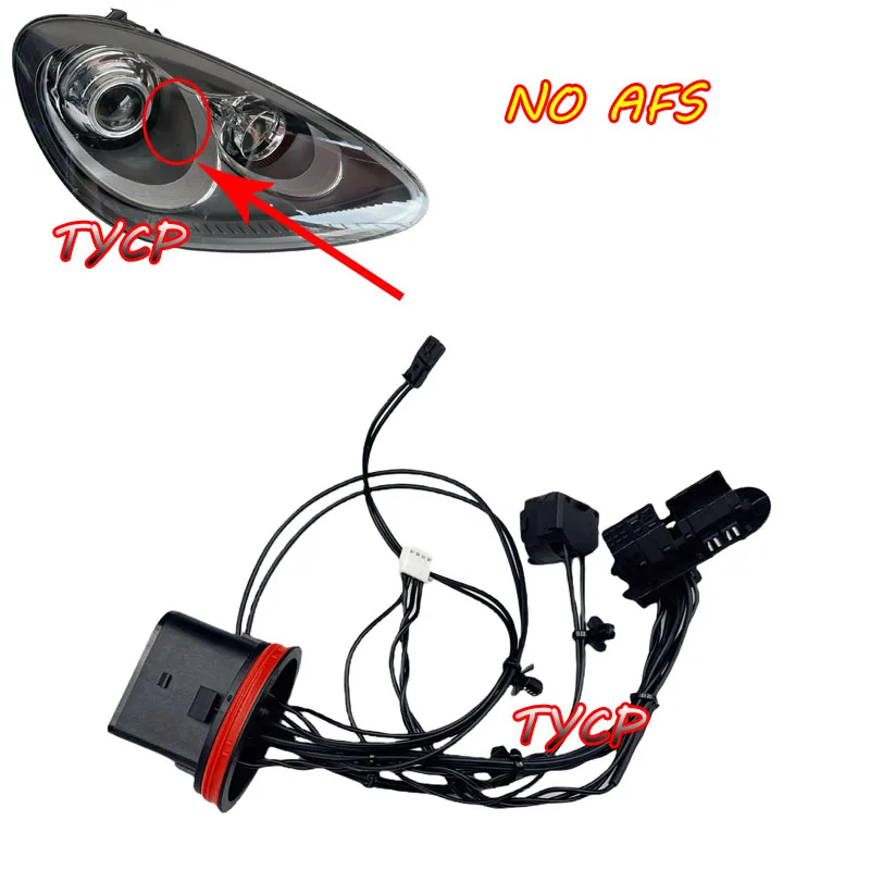 

FOR Porsche Cayenne 11-14 headlight wiring harness headlight internal wire harness plug wiring harness assembly Non AFS