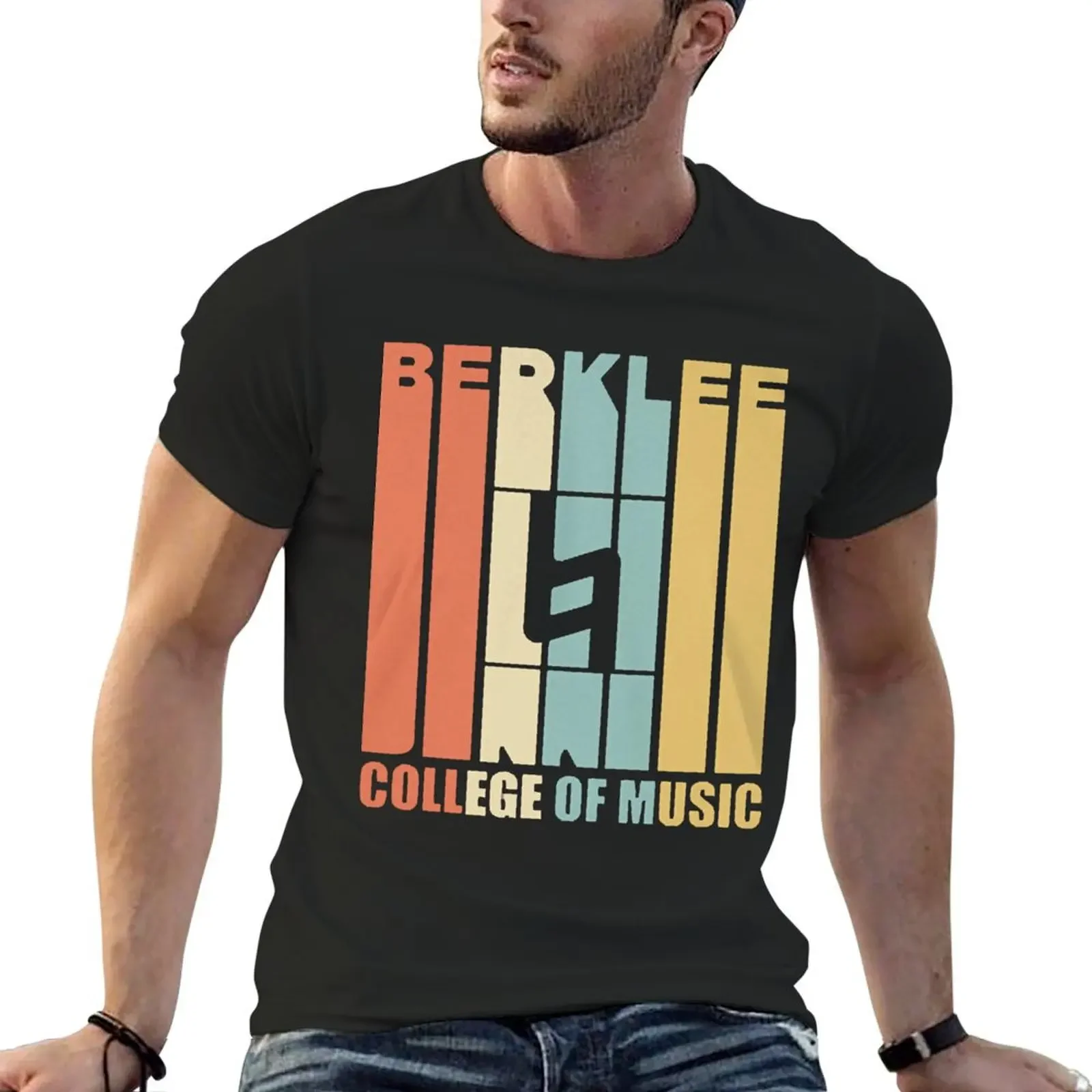 Berklee College Of Music T-Shirt blue archive boys whites luxury clothes men