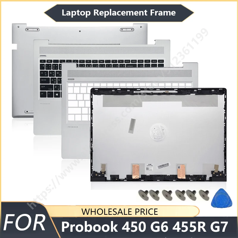 

НОВИНКА для ноутбука HP Probook 450 G7 455R G7 PRO 15 G3, задняя крышка ЖК-дисплея, передняя панель, упор для рук, нижняя часть корпуса, клавиатура США