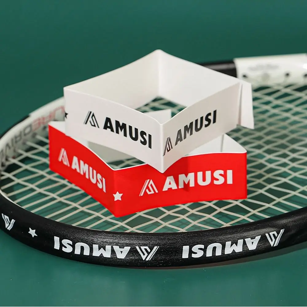 Multicolor Tennis Racket Head Sticker PU Scratch Prevention Frame Protection Tape Tennis Pickleball Paddle Protective Sticker