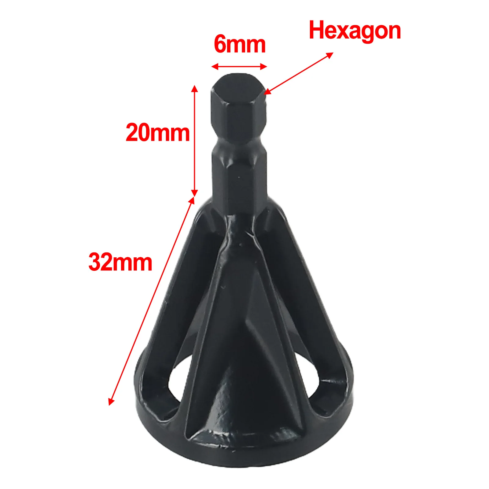 เครื่องมือขูดปลายหกเหลี่ยม1ชิ้นเครื่องมือขูดภายนอกเครื่องมือขูดเอาเสี้ยนสแตนเลส CR12อุปกรณ์เสริม MOV สำหรับเครื่องมือเจาะโลหะ