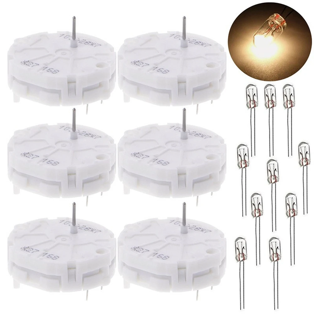 ​6pcs X27.168 Instrument Cluster Stepper Motor Gauge Speedometer For GM GMC 10 Bulbs