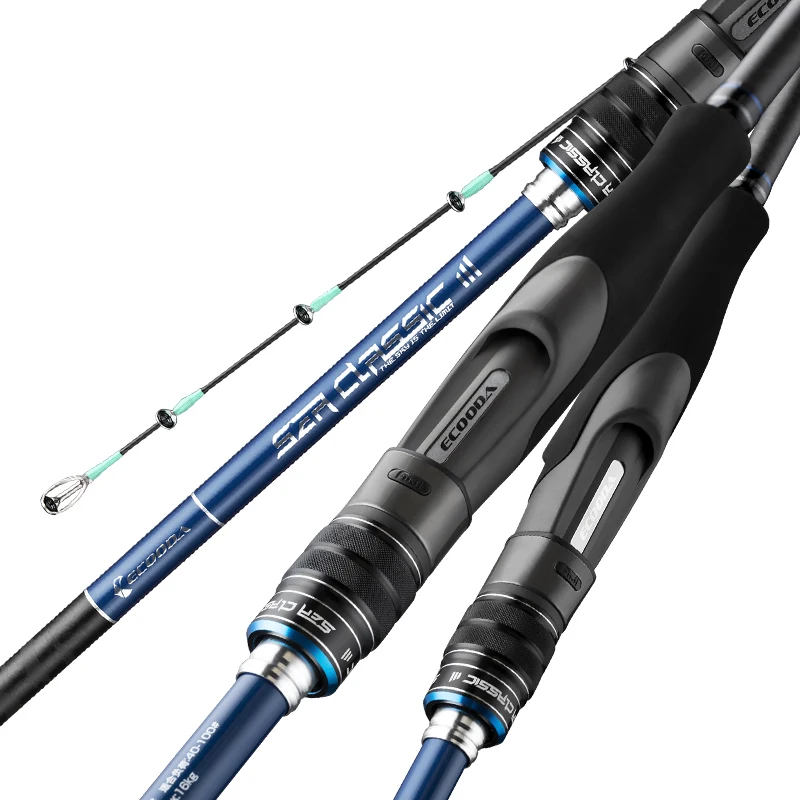 

ECOODA ESCB III Offshore Boat Rod Upgraded Sea Fishing Rod Well -designed 1.45m 1.65m 1.85m 2.05m 2.3m 2.6m