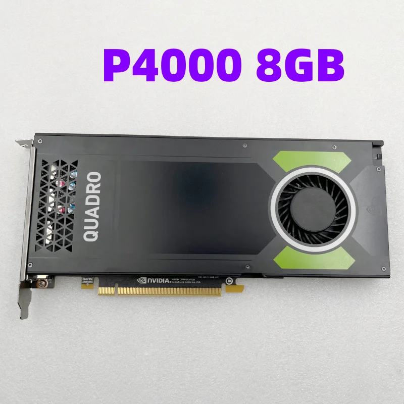 

Quadro P4000 8GB Professional Graphics Card for Design Drawing 3D Modeling Rendering