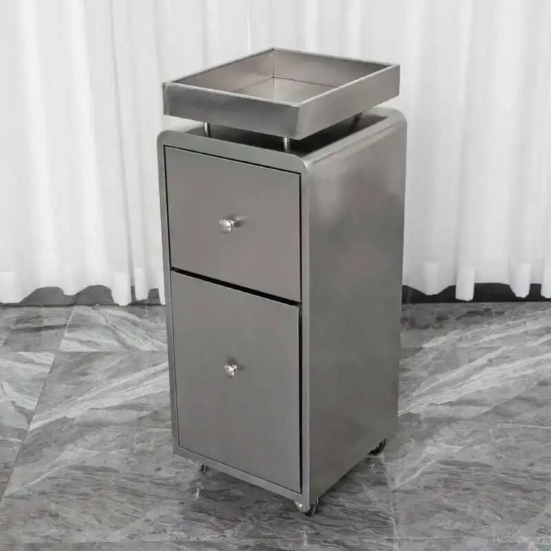 

Manicure Salon Table Professional Trolley Equipments Tool Pedicure Station Barber Hair Furniture Beauty Auxiliary Cart Vintage