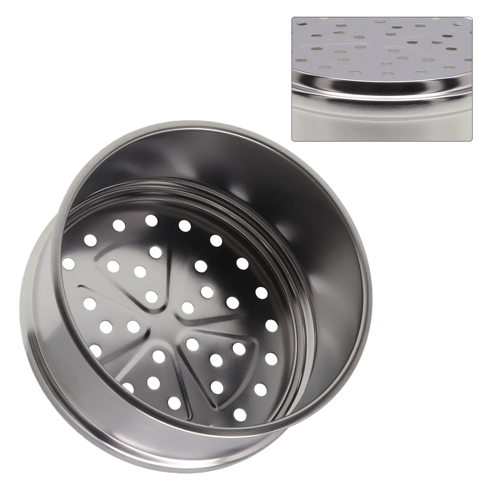 

Stackable Stainless Steel Steamer Hollow Bottom Design Efficient and Energy Saving Heating Easy Cooking of Multiple Dishes