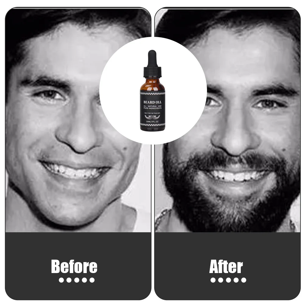 

Natural Beard Oil for Men 1 Bottle Moisturizing and Nourishing Formula Promotes Healthy Growth Daily Care Grooming Essential