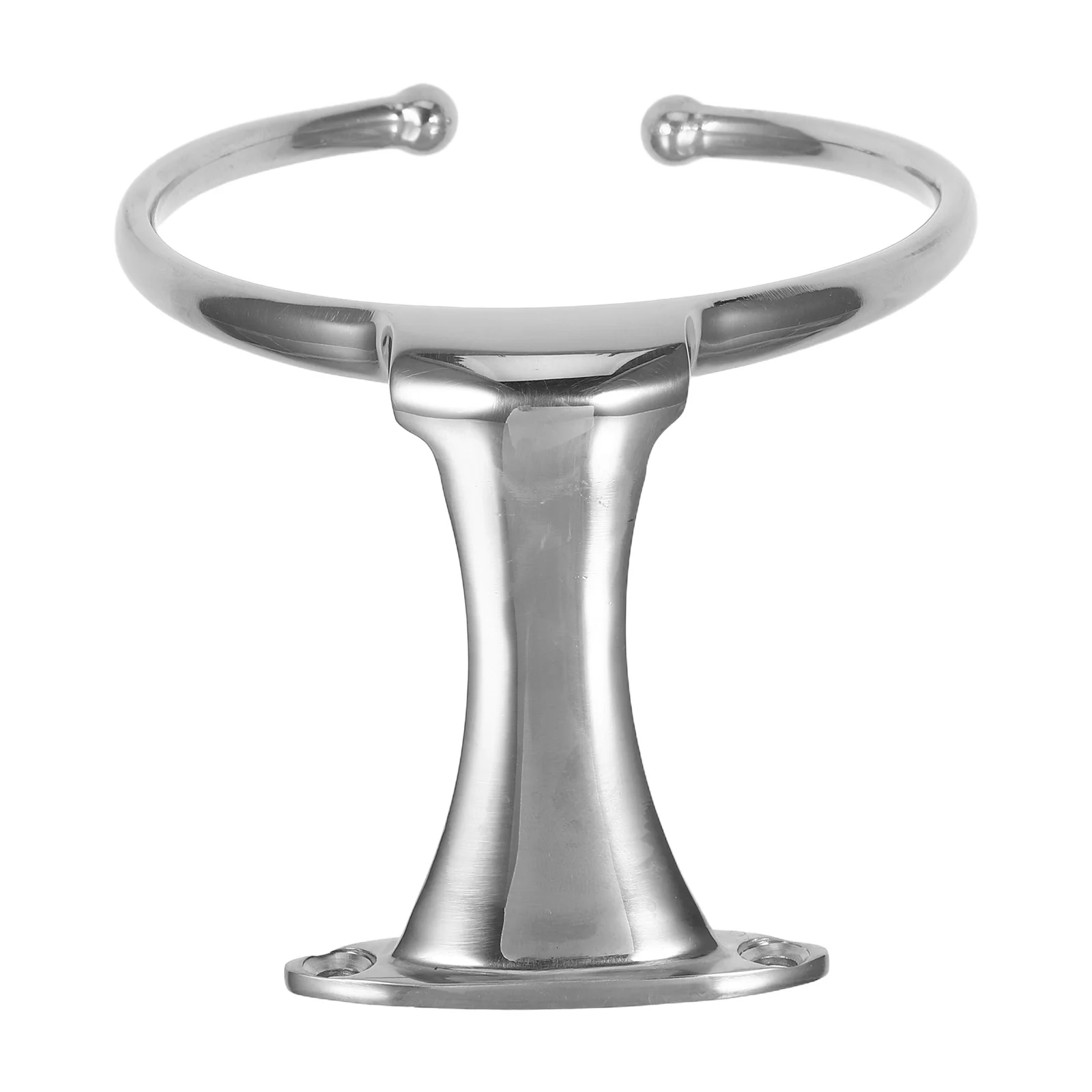 

Heavy Duty Stainless Steel Cup Holder for Boats Rvs Yachts Dual Capacity Wall Mount Drink Holder Space Saving Design