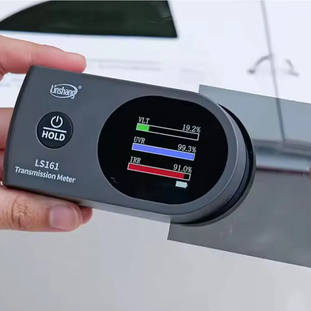 LS161 Цифровой измеритель коробки передач VLT Автомобильный тестер оконной пленки, инфракрасные и ультрафиолетовые отбросы