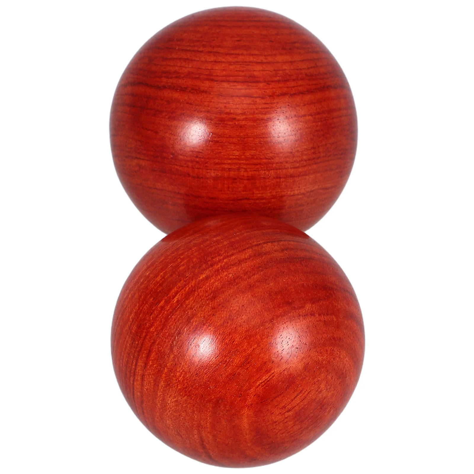 

2Pcs Wooden Hand Massage Ball Smooth Hard Massage Ball for Hand Exercise Reflex Training Baoding Balls for Men Relaxation
