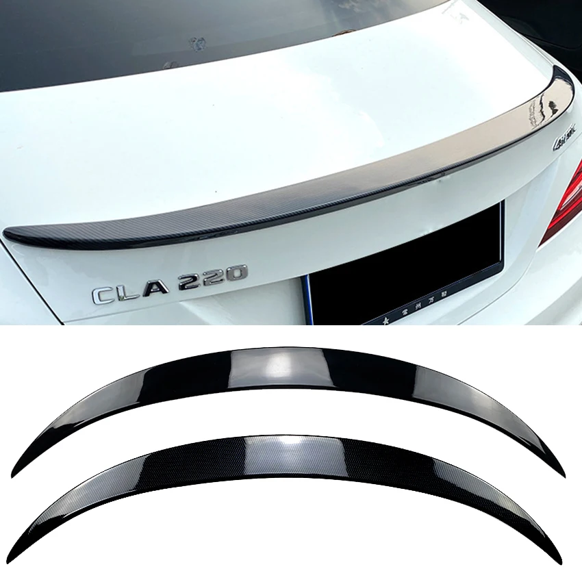 

Rear Trunk Spoiler Lip Splitter Trim Tail Wing For Mercedes Benz CLA Class W117 C117 CLA180 CLA200 CLA250 CLA45 AMG 2013-2019