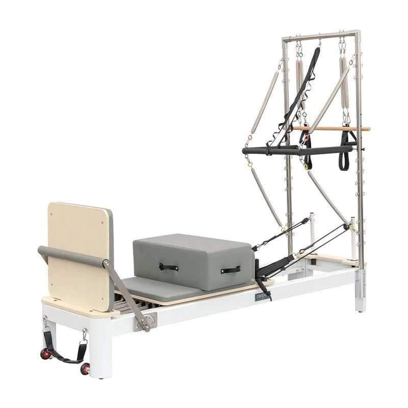 Factory Direct Sales Customizable Multi-Functional Elevated Aluminum Alloy Pilates Reformer Professional Commercial Core Machine