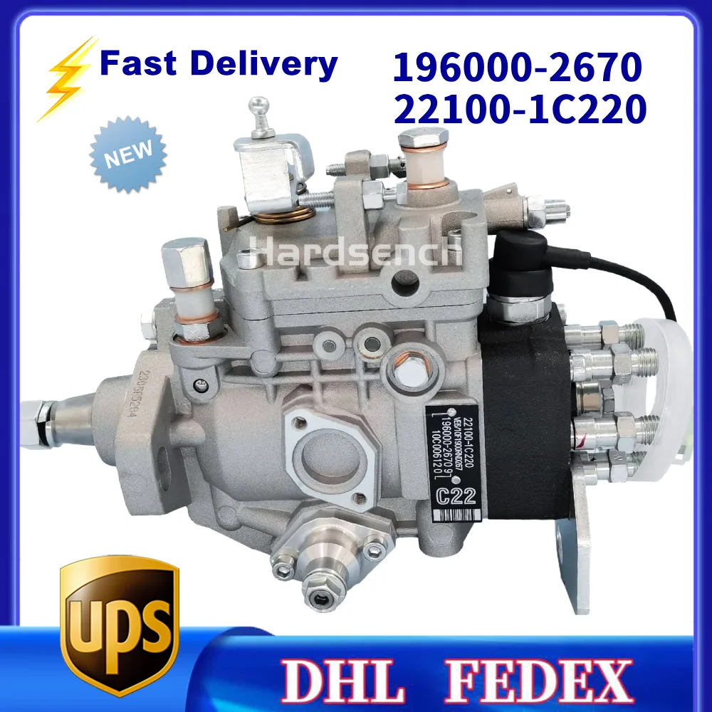 

196000-2670 22100-1C220 Diesel Fuel Injection pump VE6／10F1900RND267 for TOYOTA