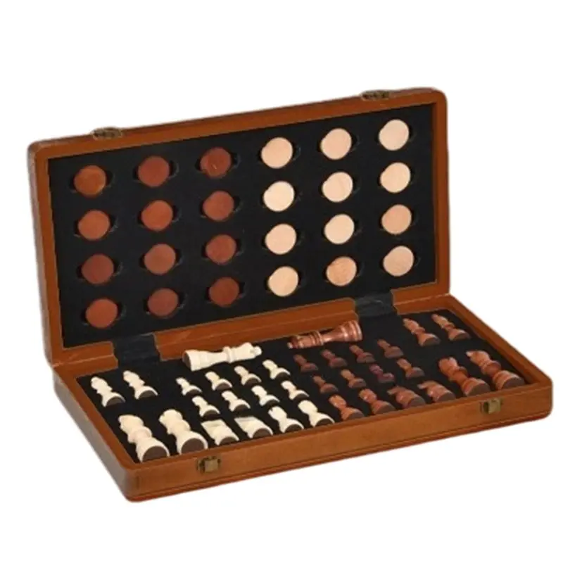 【special】-jeu-d'echecs-et-de-dames-magnetique-pliable-2-en-1-en-bois-plateau-de-rangement-portable-combo-echecs-et-dames-de-table