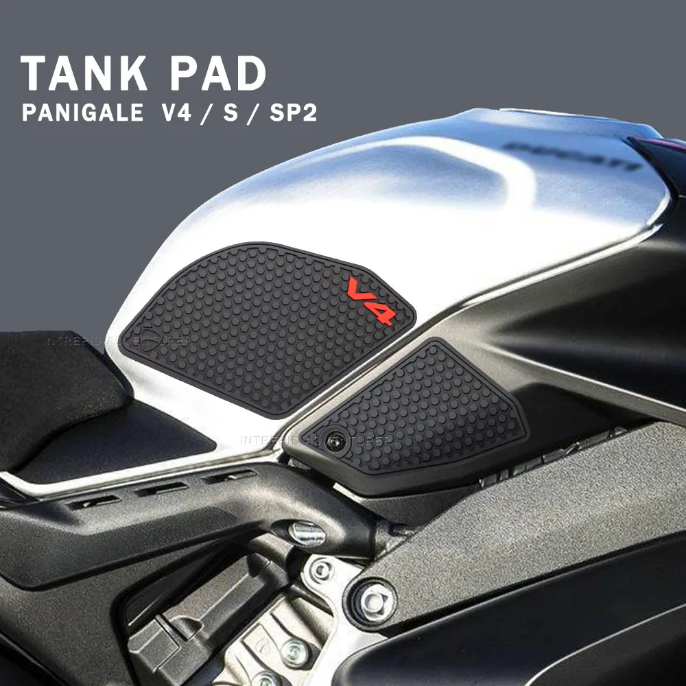 

Tank Grips For Ducati Panigale V4 Panigale V4S /SP2 2022 Fuel Tank Pad Tank Protection Sticker Knee Grip Pads Knee Traction