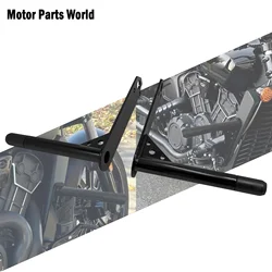 Motorcycle Front Highway Engine Guard Crash Bar Black Steel Bumper Falling Protector For Indian Scout and Scout Bobber 2014-2024