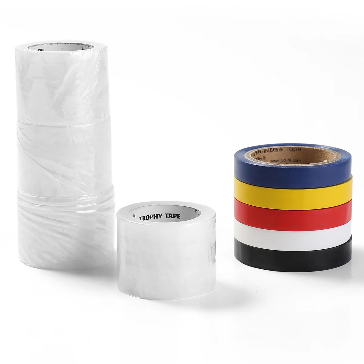 High Viscosity Sealing Tape for Badminton Overgrip PVC Electrical Insulation Adhesive Tape 1 Roll 10 Meters Long