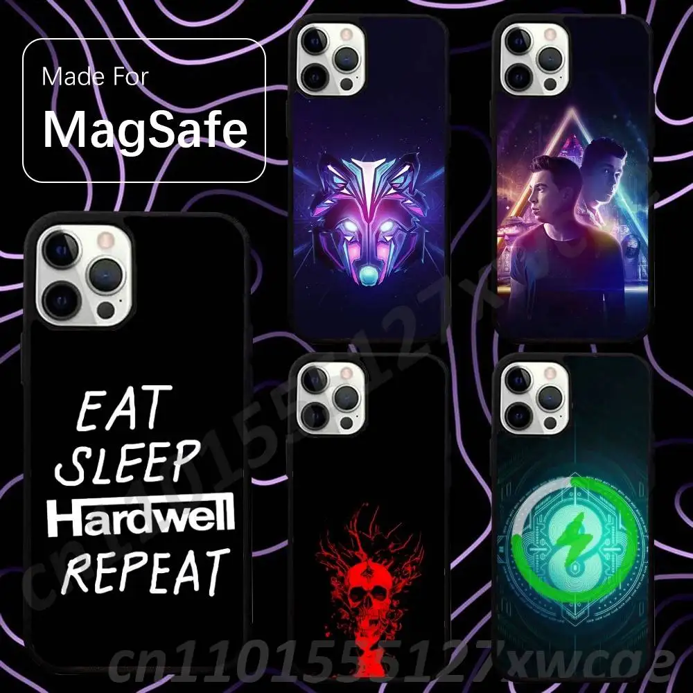 DJ H-HardwellS Remix  For Magsafe Wireless Case For iPhone 15,16,17,13,14,11,12,Pro,Max,Plus,E,Air,Mini Magnetic