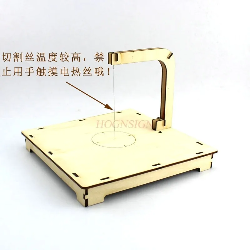 Simple foam cutting machine electric heating wire cutting table electric energy to heat energy Chevron board PVC cutting hand