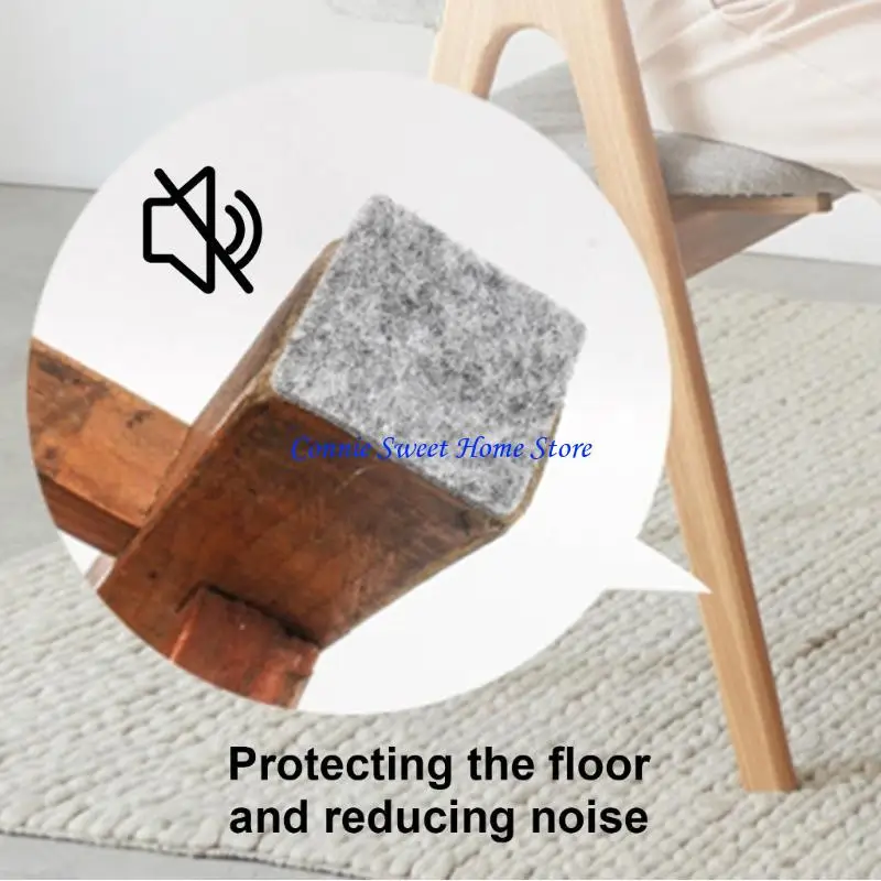 

LXAF 8pcs Furniture Slider Thick Adhesive Gliders Furniture Pad for Household