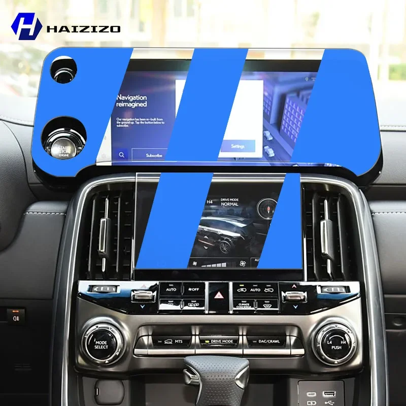For Lexus LX700 600 500 2022-2025 Tempered Glass Car Navigation Screen Protector Film Dashboard Monitor Screen Protective Film