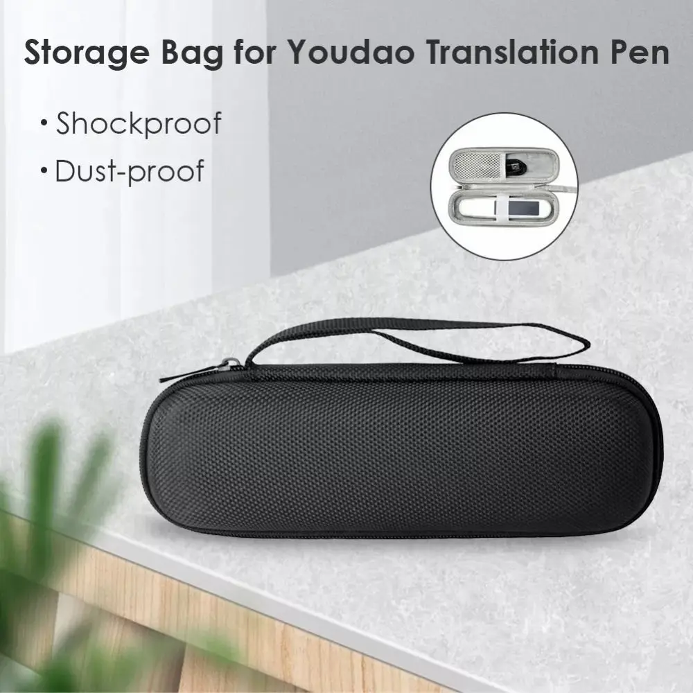 Borsa da viaggio portatile Organizer EVA Hard Shell per IFLYTEK AIP-S10 Translator Pen Storage Bag custodia protettiva