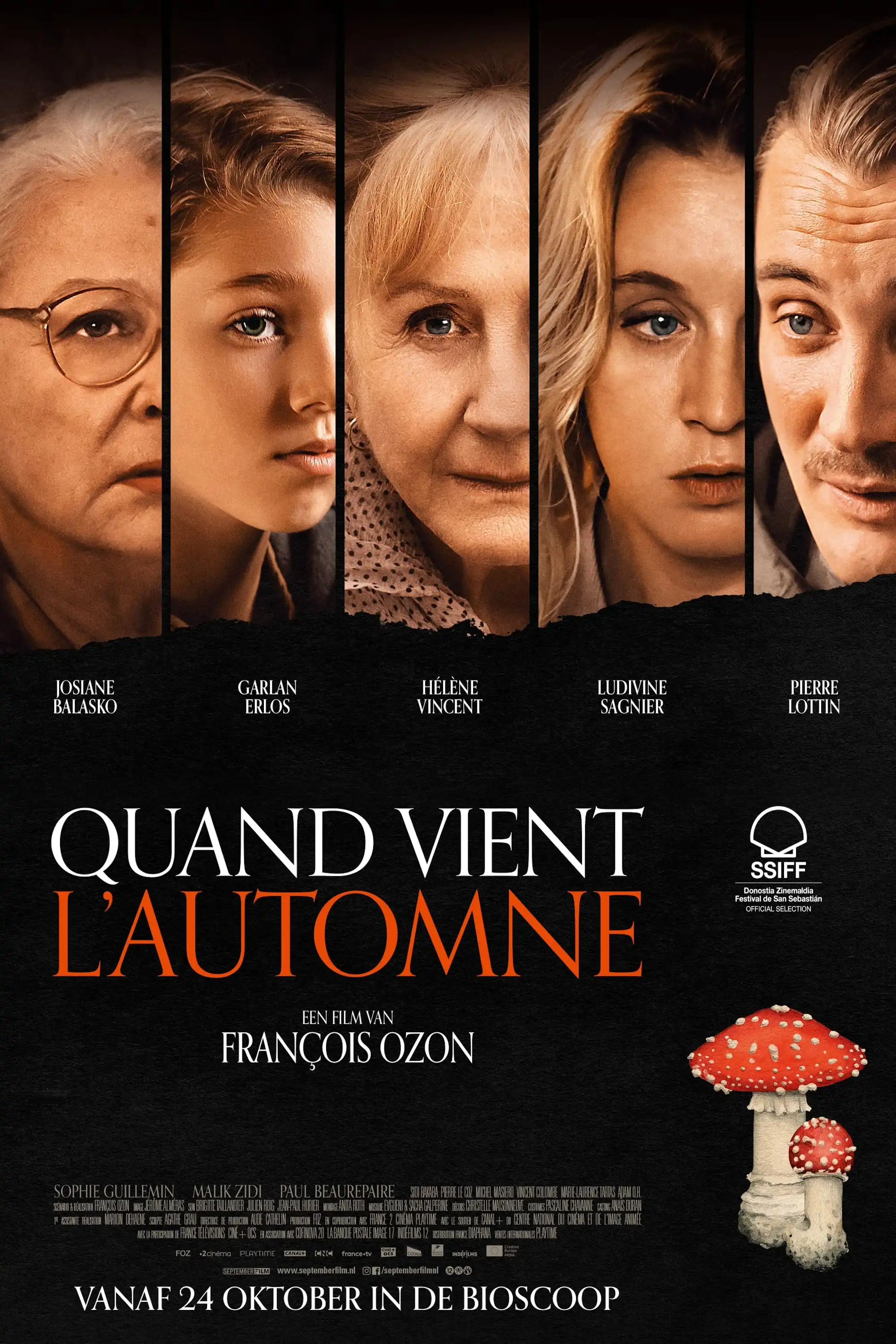Film 'When Fall Is Coming' Filmbekken zijden poster Wanddecoratie voor thuis Decoratief schilderij