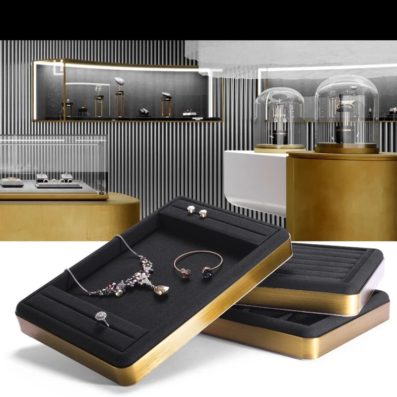 Ring And Bracelet Trays Storage Sample Jewelry Display Display Trays Props Wholesale Exclusive Use Home Decor Plateaux ZY40TP
