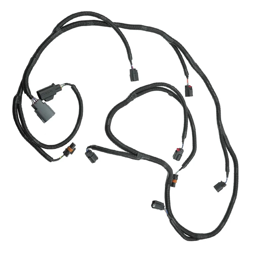 

Для Dodge Ram 2500 3500 4500 5500 2016-2018 жгут проводов передних противотуманных фар левая и правая сторона пластик и металл 68262823AA