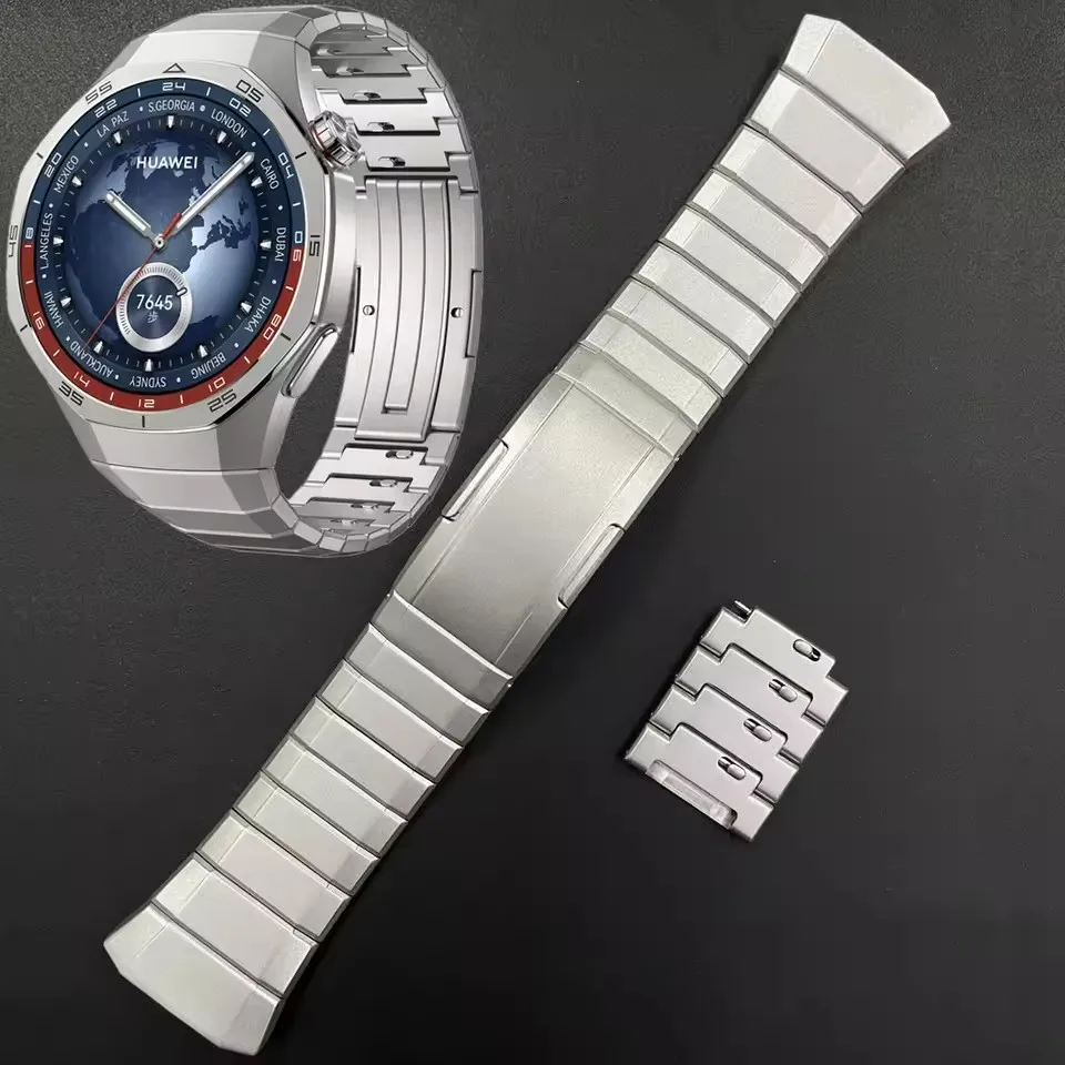 

Original No Gaps Luxury Titanium Strap for Huawei Watch GT 5 Pro Metal Bracelet for Huawei Watch GT5 Pro Specialized Watch Strap