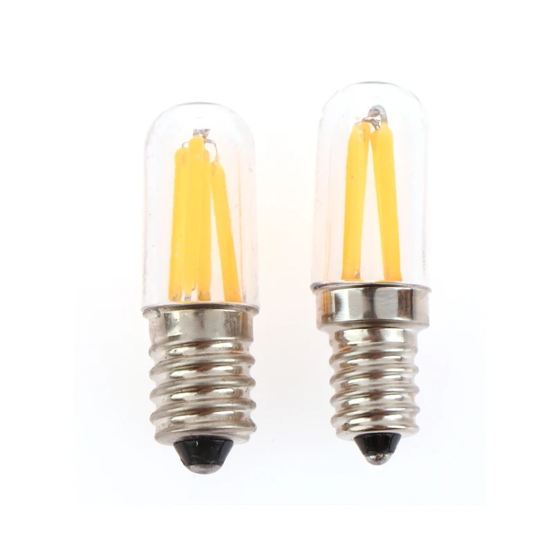 Ampoule LED à Filament 220V E12 E14, 1/3W, Indicateur Lumineux de Réfrigérateur, Accessoires de Réfrigérateur