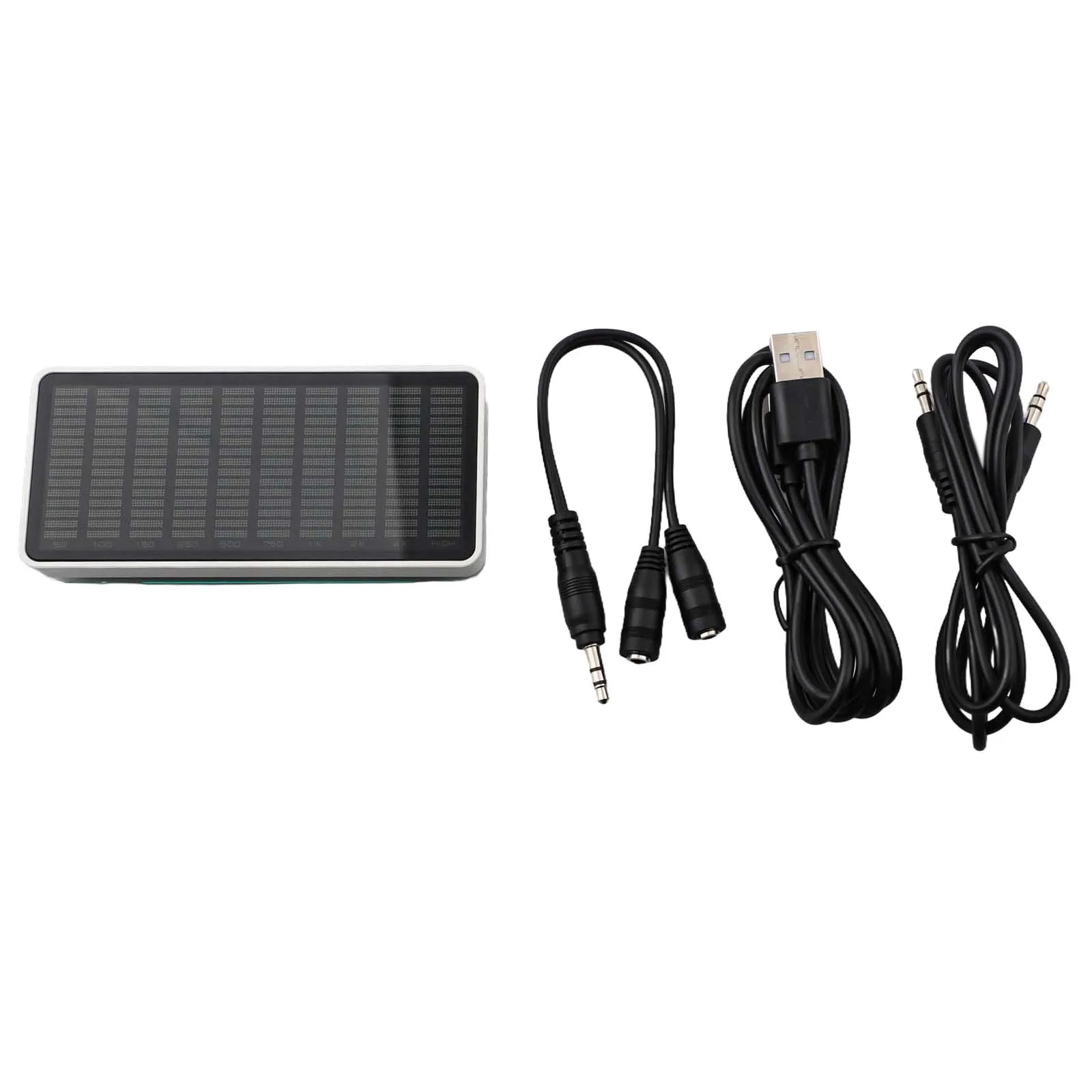 AGC خوارزمية محلل الصوت 100 جرام محلل الطيف الصوتي أوضاع عرض متعددة مراقبة الصوت في الوقت الحقيقي ديكور المنزل