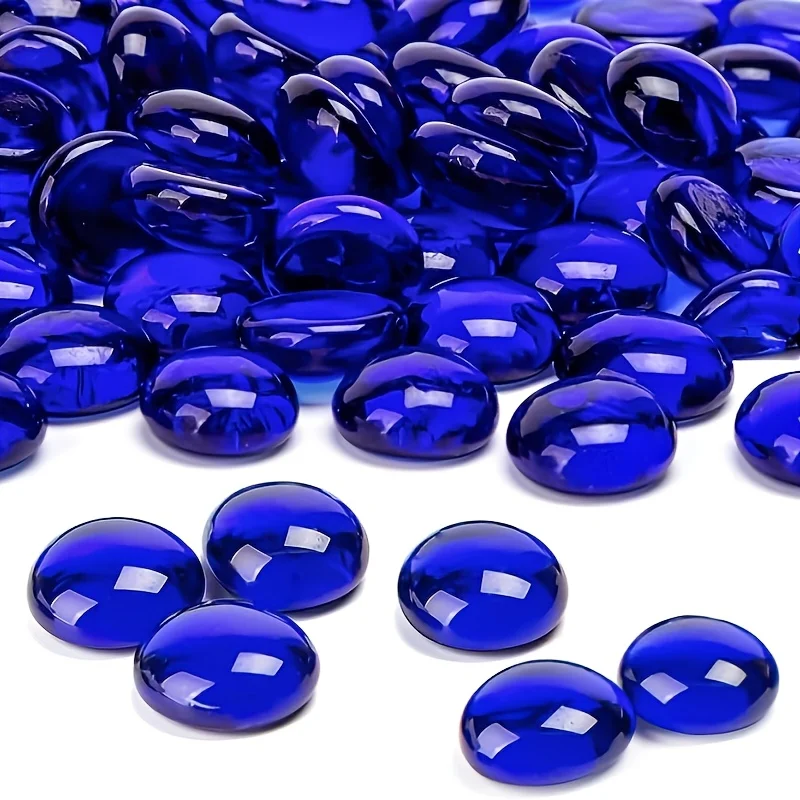 Aquarium Fish Guppy - 50/100/200g Vibrant Blue- Glass Beads, for