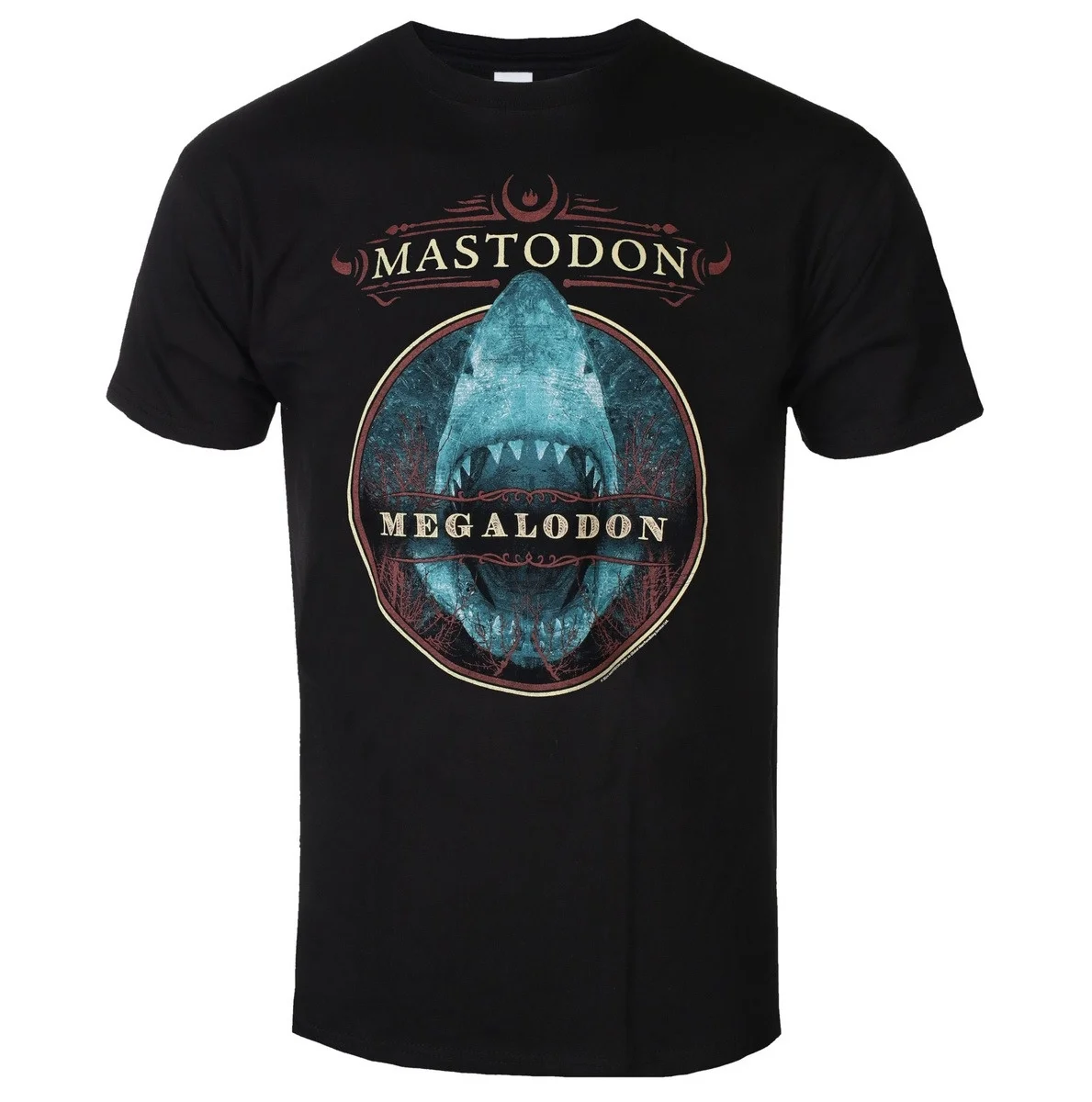 Mastodon Band Horned Cosmic Planet Hands Graphic Tee Vintage Sludge Progressive Metal Band Merch Casual Unisex