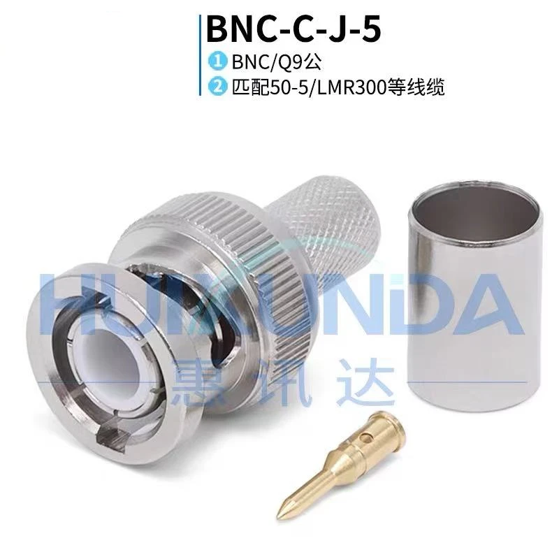 10-ピース-ロット-q9-bnc-オスコネクタ-bncj-c-5-オス圧着コネクタ-5d-fb-rg5-rg6-lmr300-ケーブル用真鍮ニッケルプレート高速配送