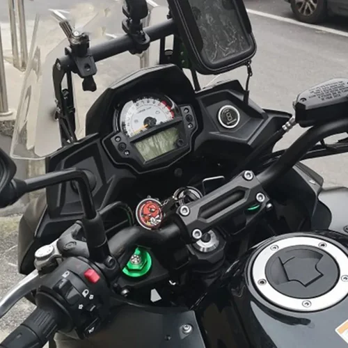 Imagen 2 del producto Accesorios para motocicleta VERSYS650, soporte para teléfono, soporte de navegación GPS para Kawasaki KLE650 VERSYS 650 2011-2023 2021