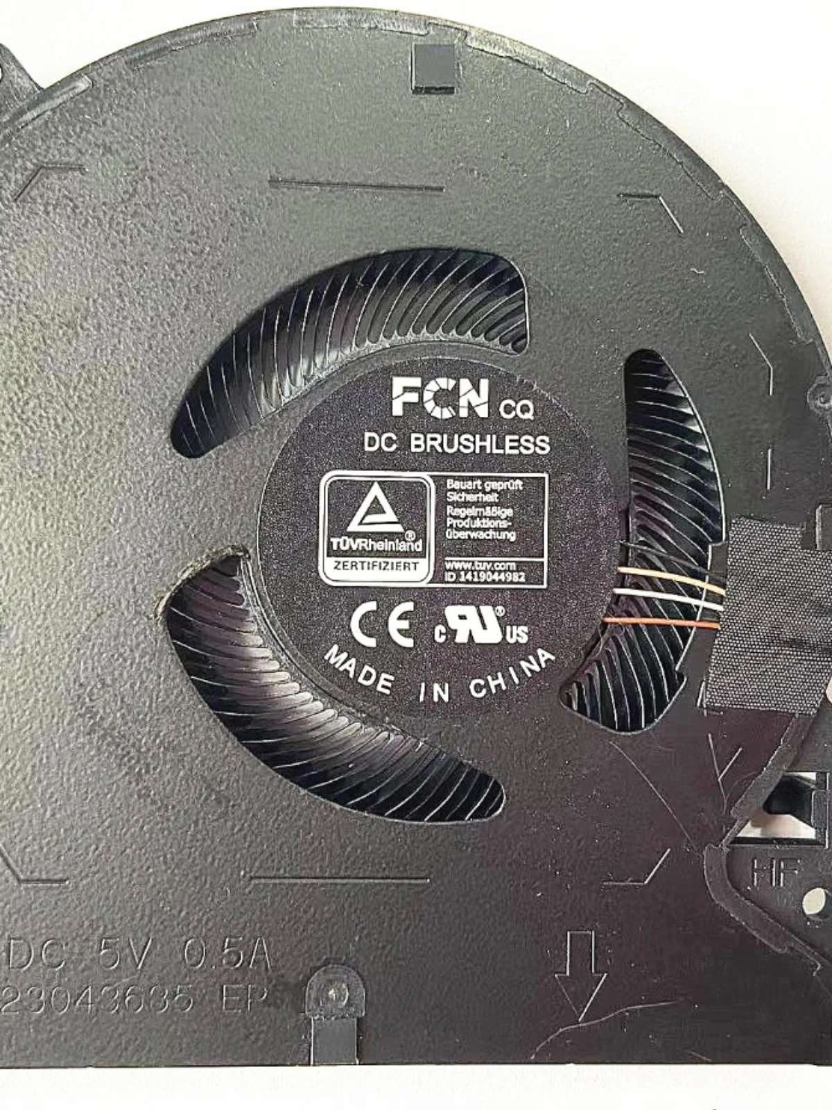 Originele 15 RZ09-0301 02385 0288 0313 0367 Ventilator