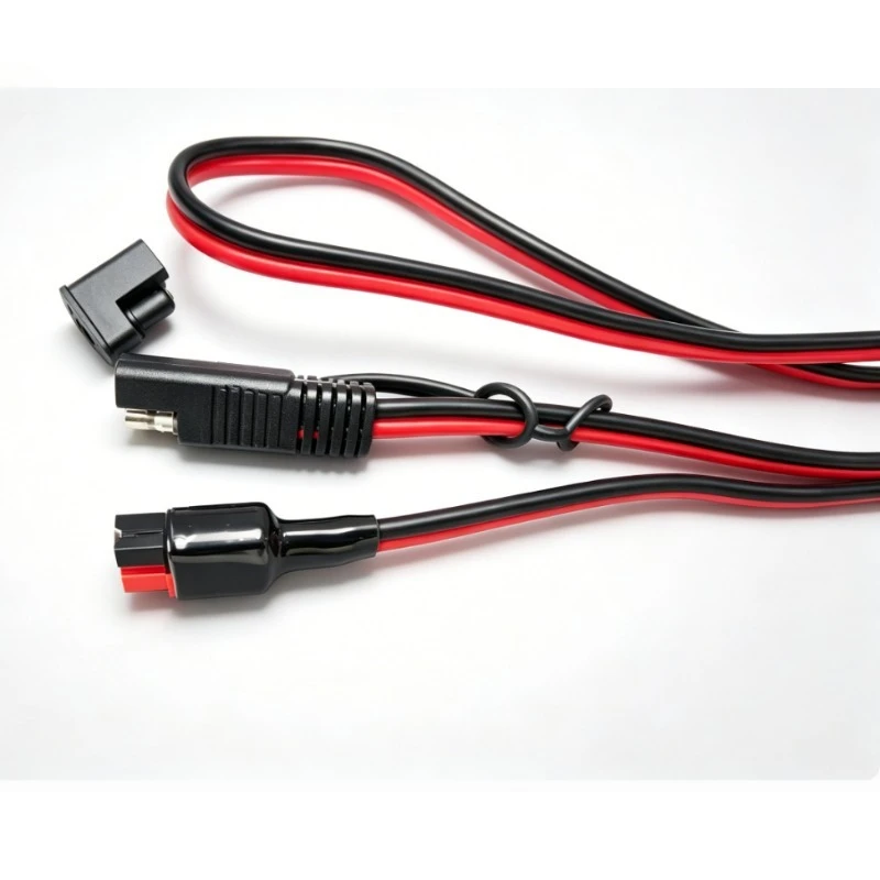 2M 12AWG SAE to Cigarette Lighter Extension Cord Solar Battery Charging Cable for Auto RV Motorcycle view 4